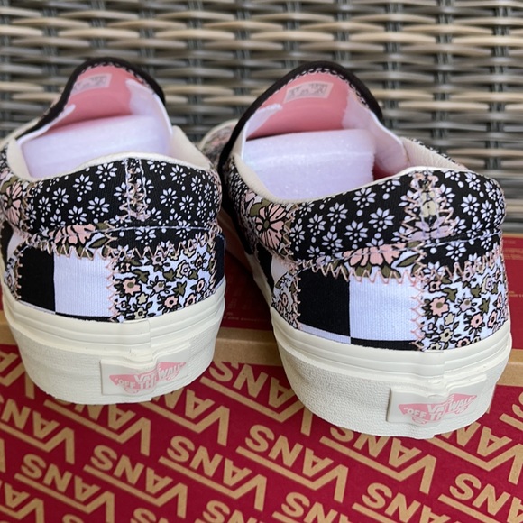 Vans Classic Slip-On Patchwork Floral MENS - Picture 14 of 16